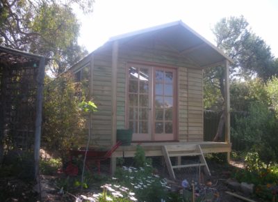 3.4m x 4.2m Studio with veranda