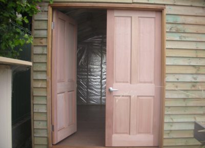 Double doors