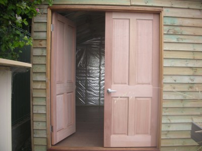 Double doors