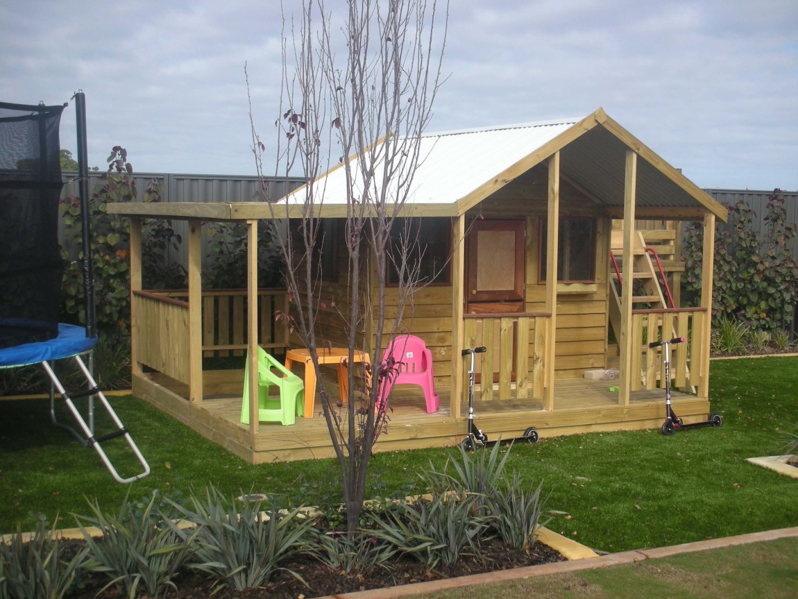 Shack with side veranda