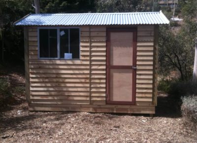 Shed door